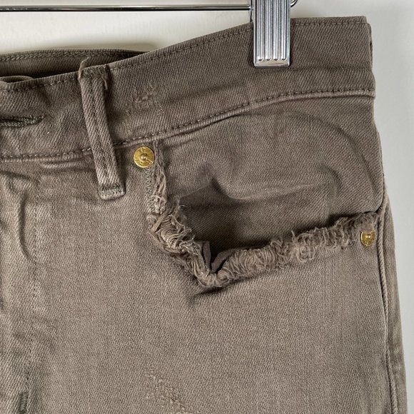 True Religion Super Skinny Crop Capri Jeans sz 31 - Picture 8 of 10